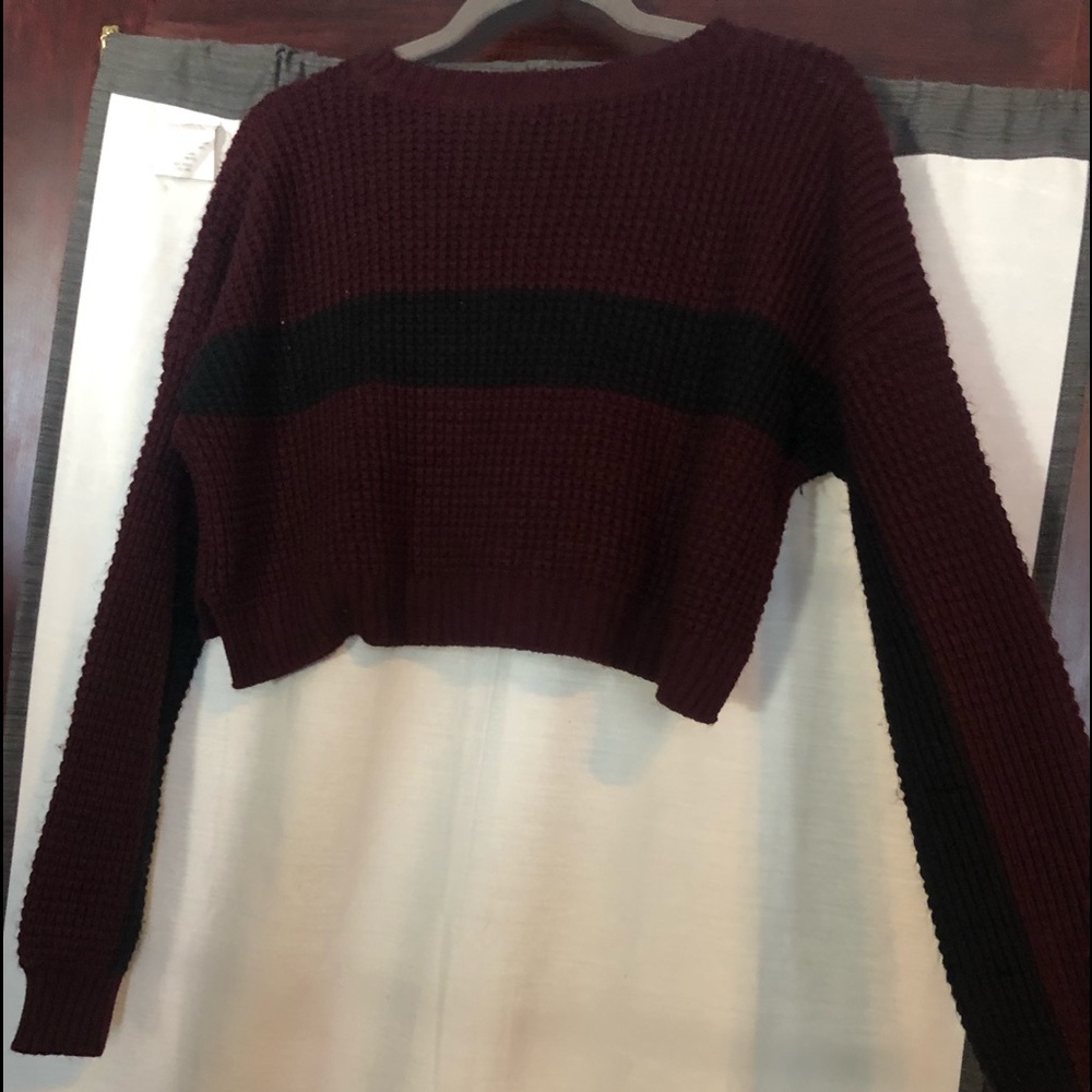 🛍4for$20🛍 Crop Top Knit Sweater